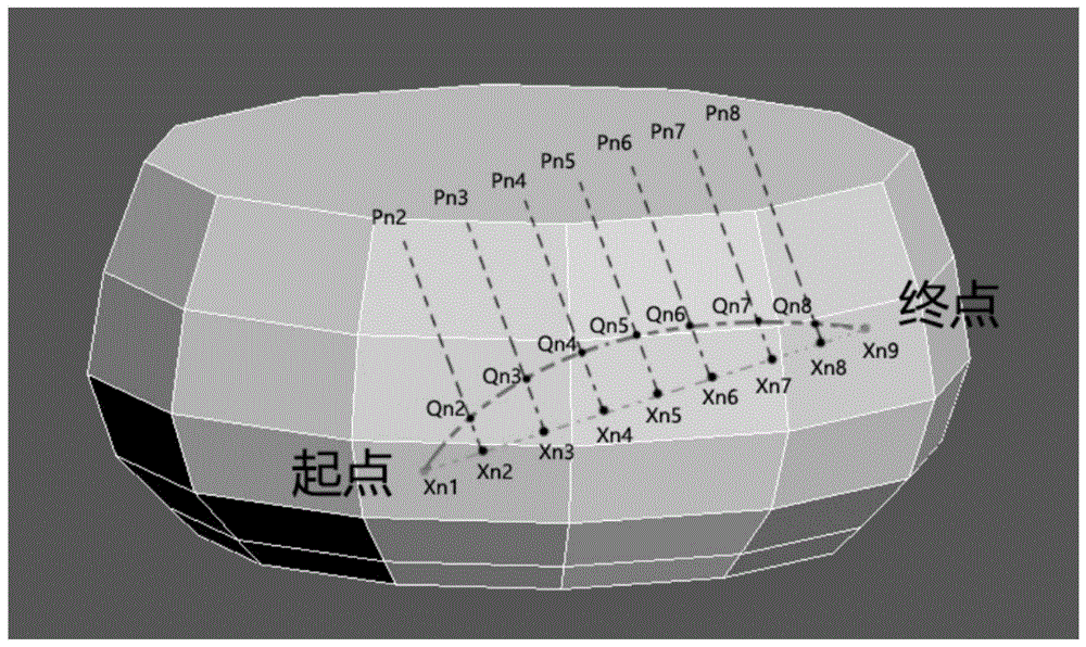 基于Unity3D模型表面曲线测量方法、系统及介质与流程