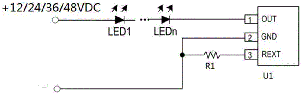 一种使用寿命长的恒压LED灯带的制作方法