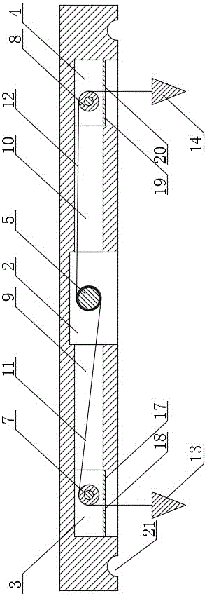 一种测量墙体垂直性的因瓦检测装置的制作方法