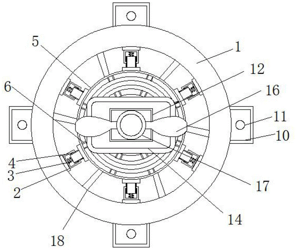 一种带散热片电机端盖的制作方法