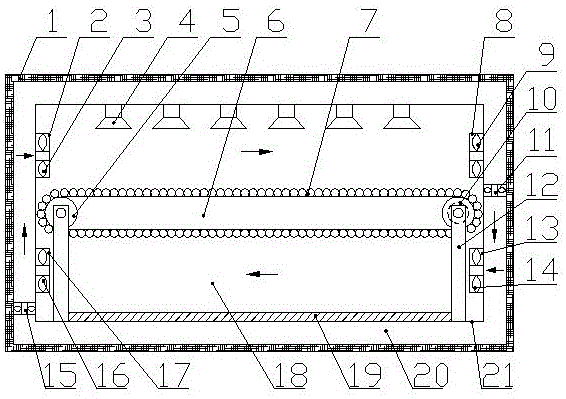 一种鞋材加热烘箱的制作方法