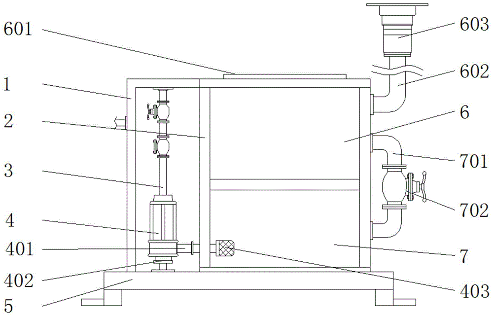 一种人防工程建设用排水装置的制作方法