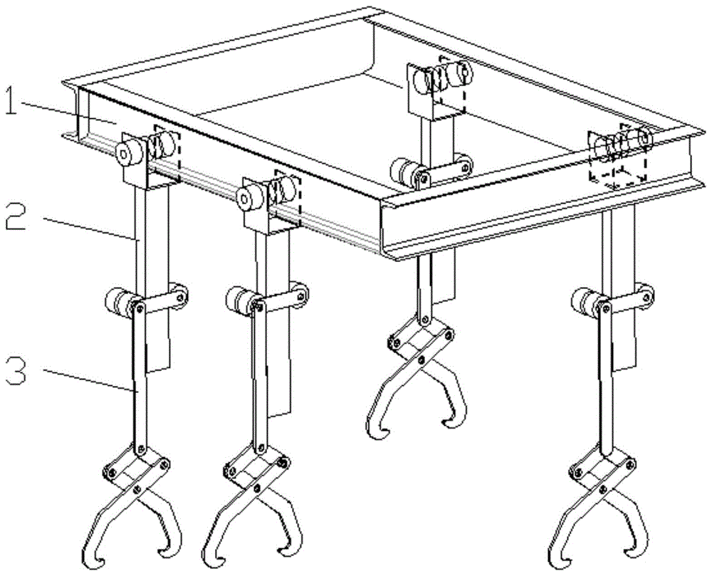 夹钳式搬运吊具的制作方法