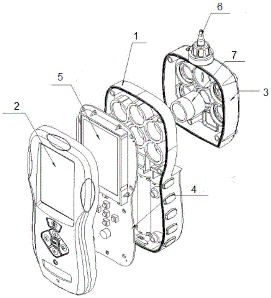 一种多参数手持式气体检测仪的制作方法