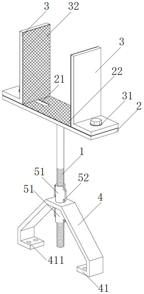 一种多功能的建筑施工用临时支撑装置的制作方法