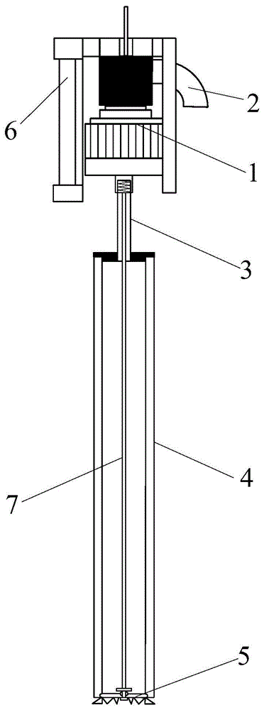 自钻式管柱支护装置及其方法与流程