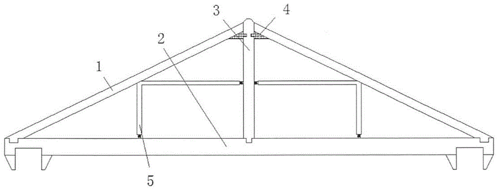 一种户外节能型钢结构建筑屋顶的制作方法