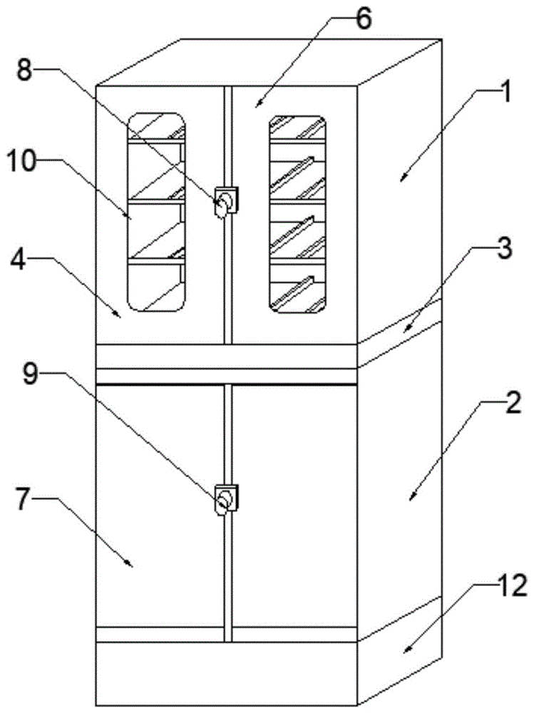 一种适用于多种药品存储的药品柜的制作方法