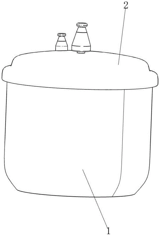 一种自动定时放料的高压锅的制作方法