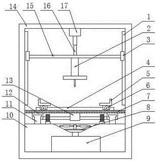 一种小型家具加工用切板机的制作方法