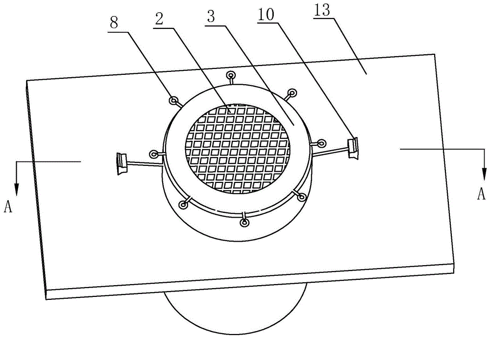 一种用于集水井的防护结构的制作方法