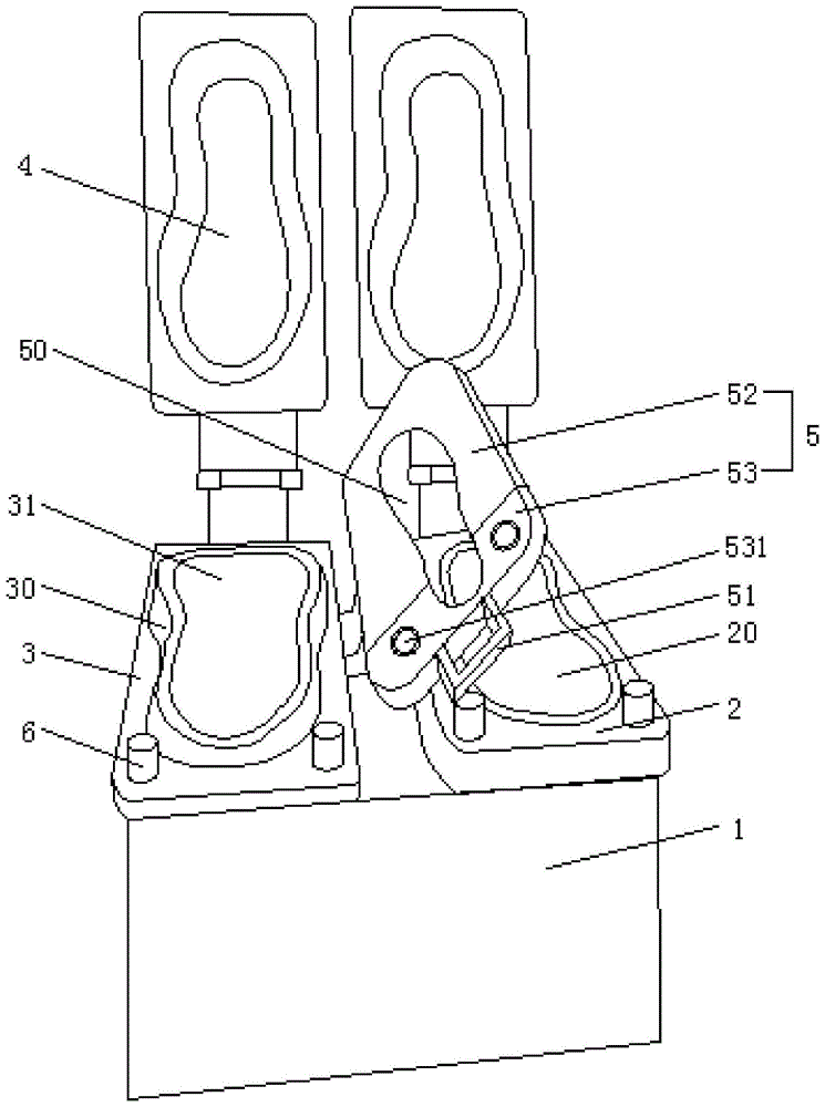 一种三层鞋底模具的制作方法