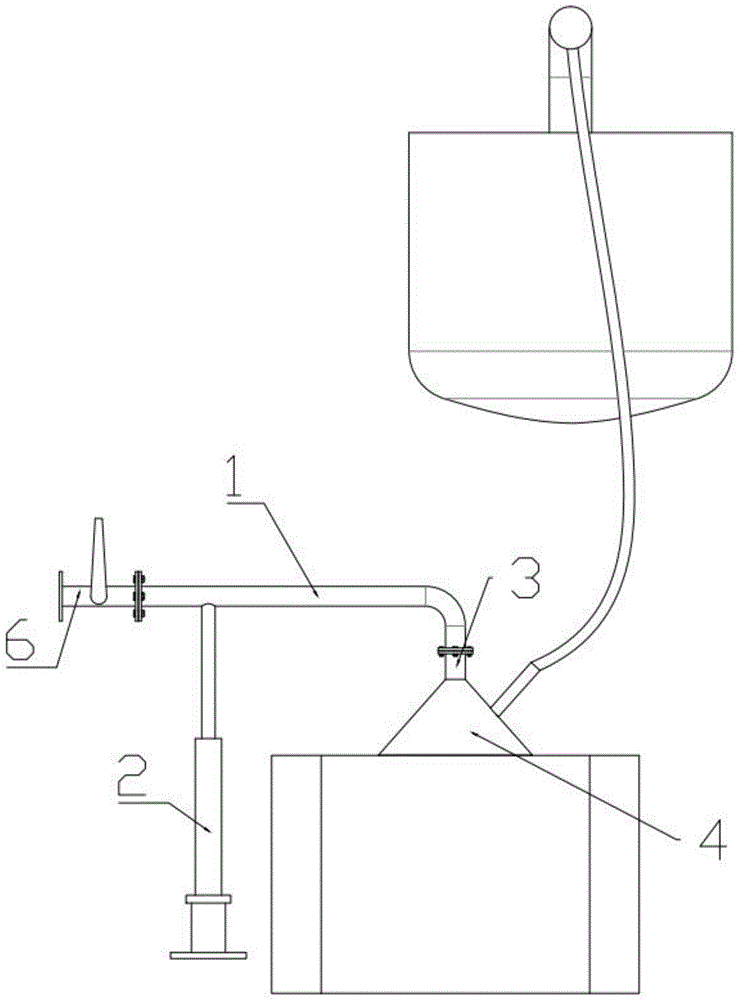 一种液体物料放料装置的制作方法