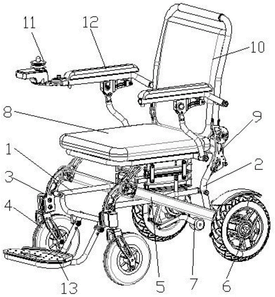 一种电动轮椅的制作方法