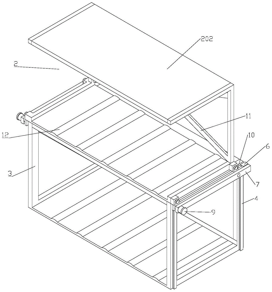 路边双层立体停车库的制作方法