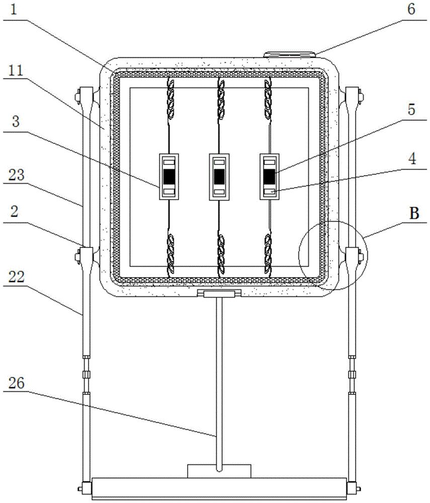 一种围护结构传热系数的热箱装置的制作方法