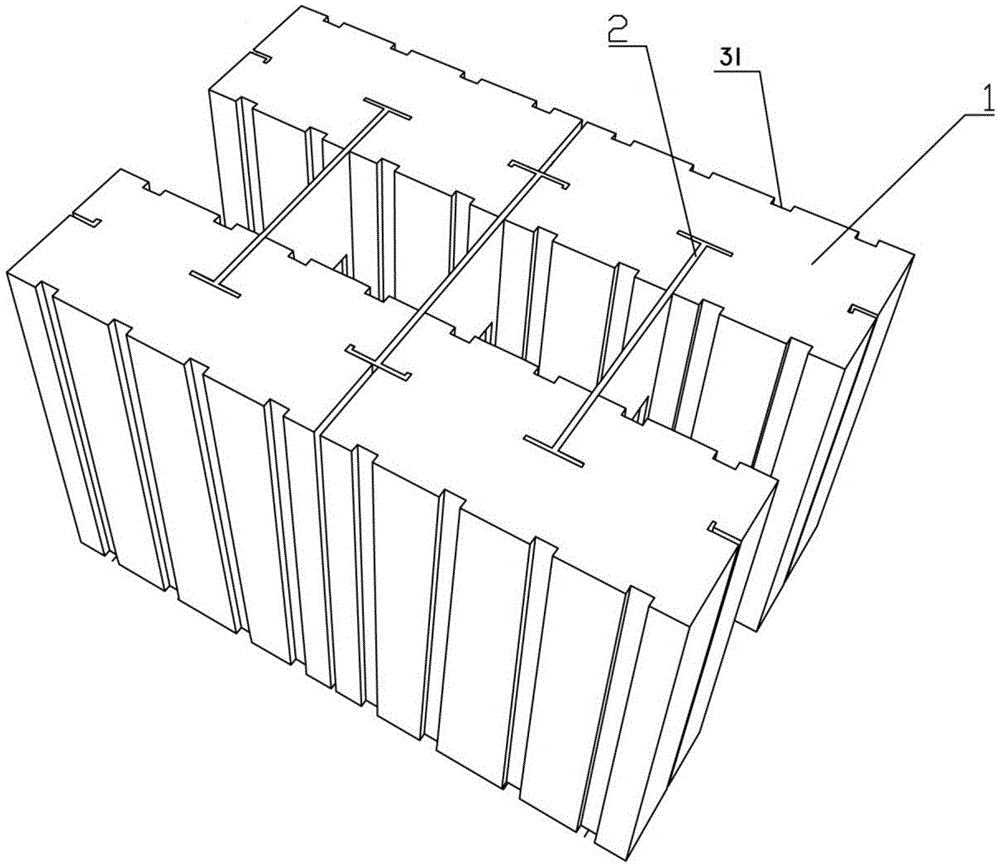 一种房屋建筑用模块及包括该模块的组合件的制作方法