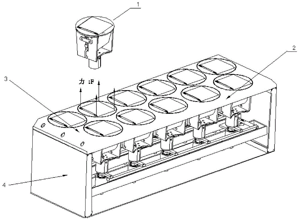 一种紧凑型整带式摆轮分向器模组及分流器装置的制作方法