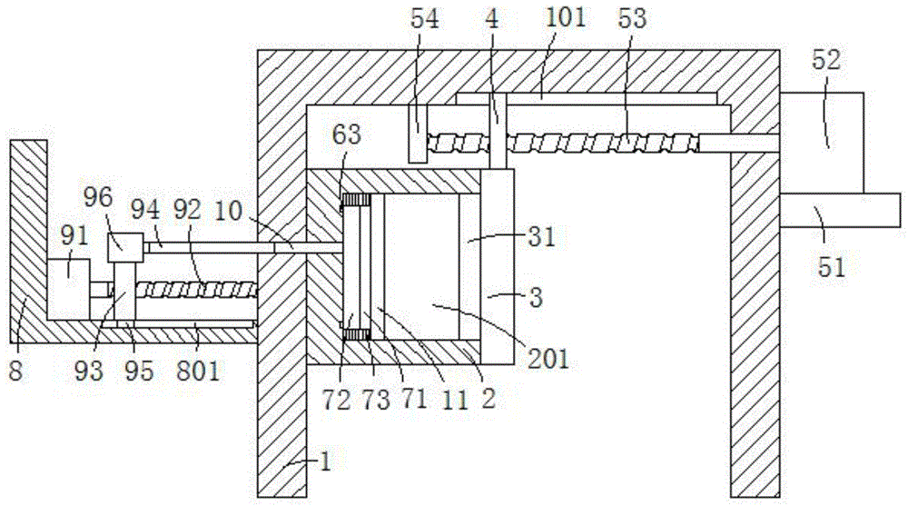 一种泡沫铝发泡模具清除泡料设备的制作方法