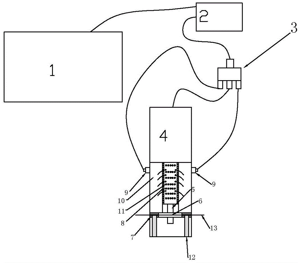 OCT导管气流焊接工装的制作方法