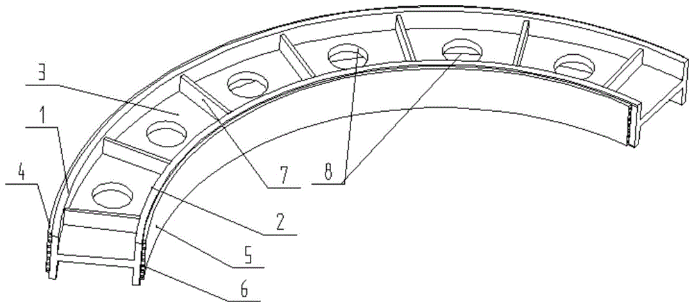 一种拱形钢梁的制作方法
