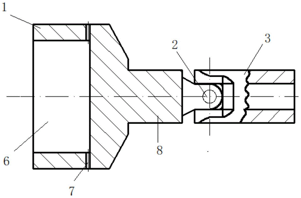 一种汽轮机低压末级叶轮平衡螺栓的拆卸工具的制作方法