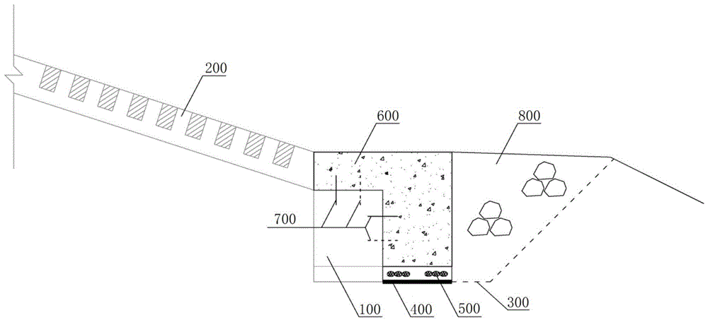 一种改进型海堤堤脚加固结构的制作方法