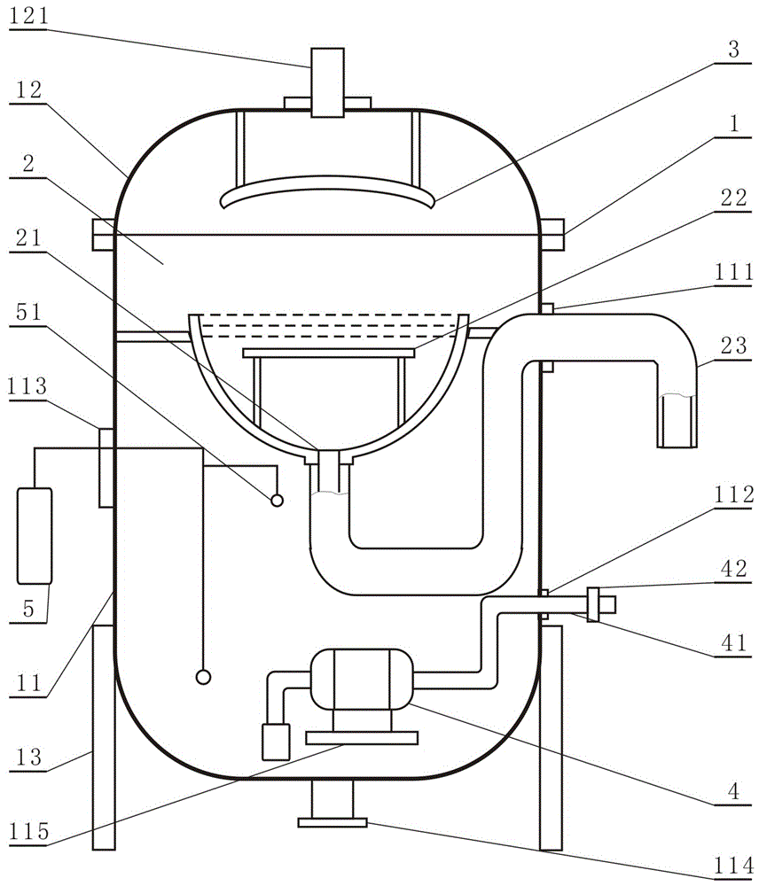 一种真空水气分离器的制作方法