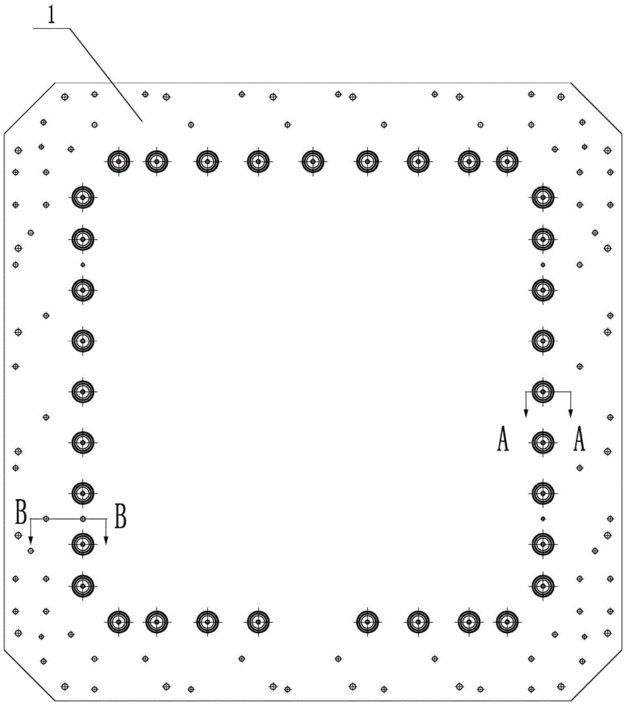 一种立柱底模结构的制作方法