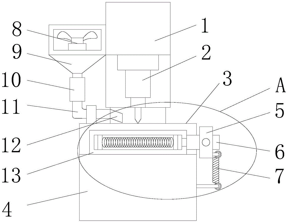 一种电子圆头锁眼机的制作方法