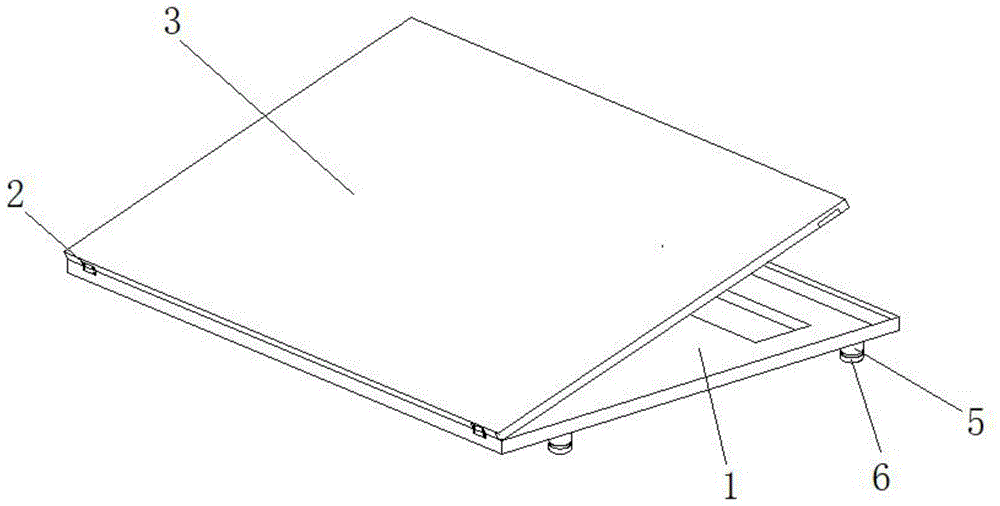 一种建筑设计专用绘图板的制作方法