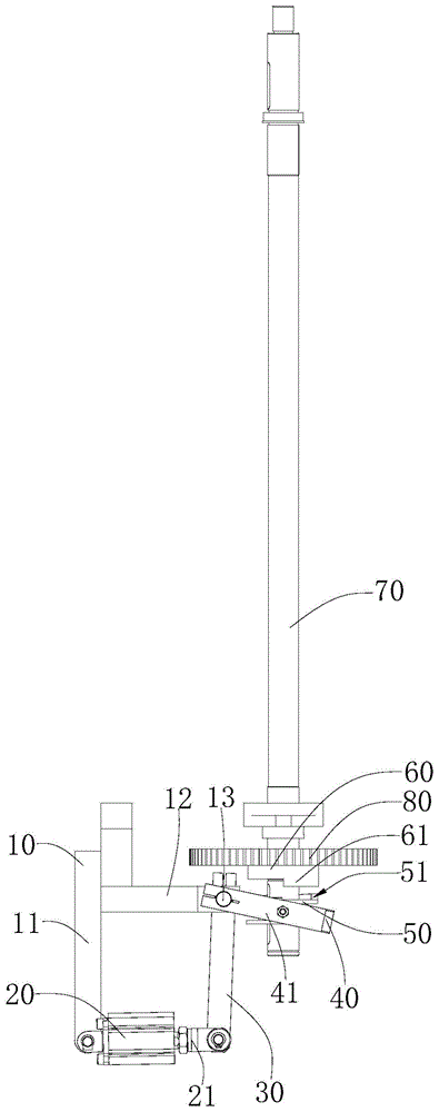 离合机构、离合驱动装置及粉料包装机的制作方法