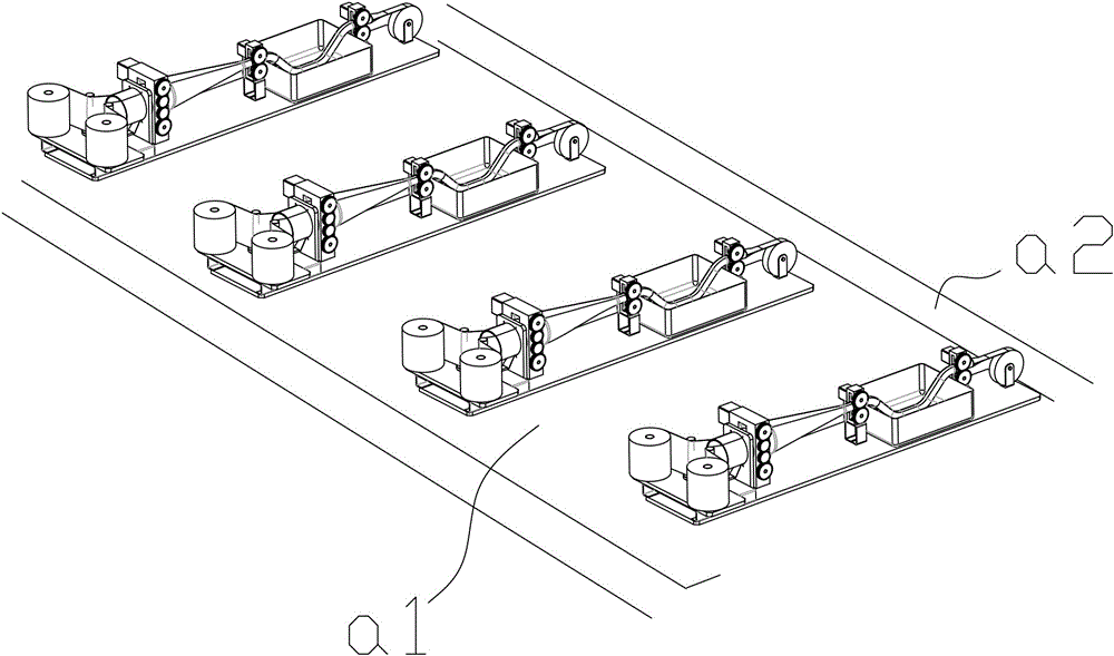 基于扩张拉伸的防伪标签制作机器人流水线的制作方法