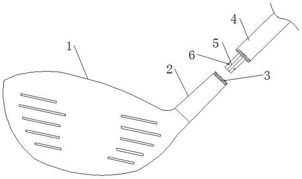 一种便于更换杆头的高尔夫球杆的制作方法