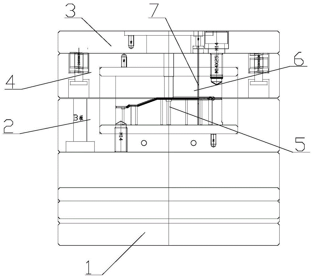 一种自动切水口模具的制作方法