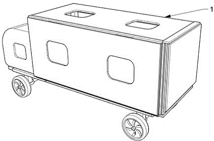 一种可横向拓展空间房车箱体的制作方法