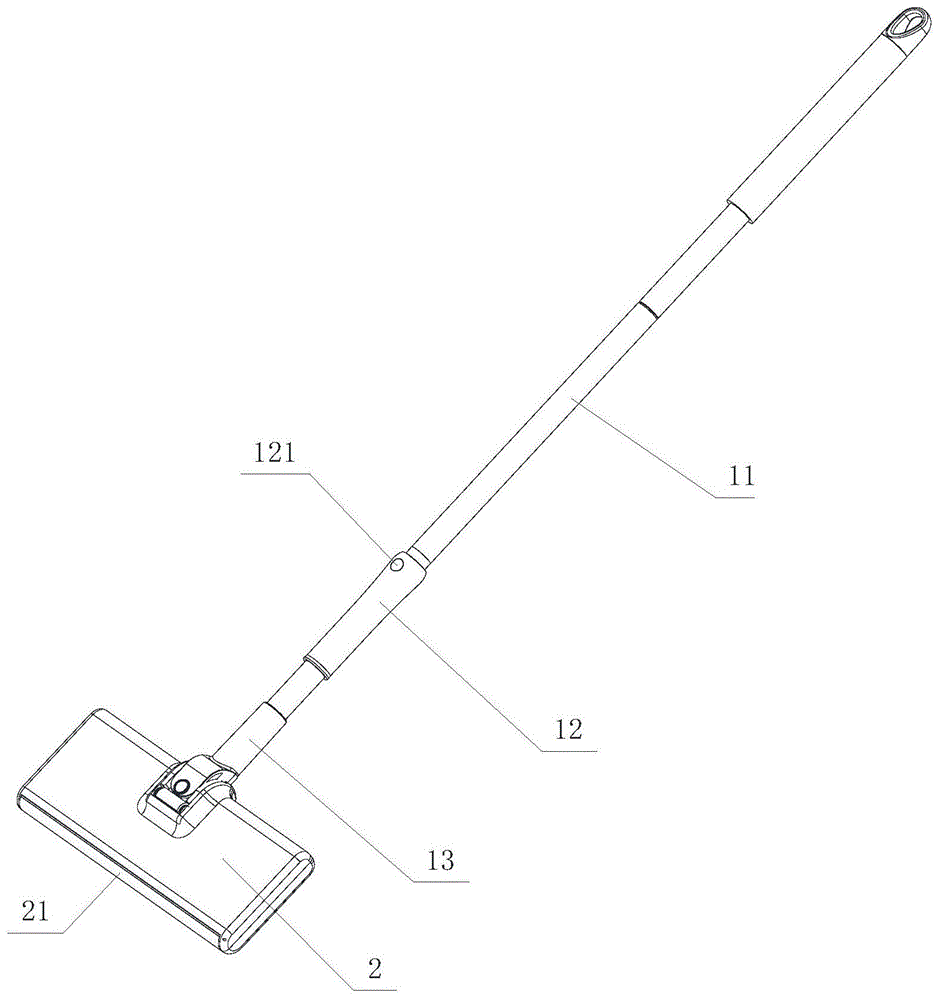 一种多功能拖把的制作方法