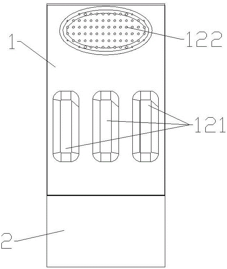 毛发毒品快速检测三联卡的制作方法