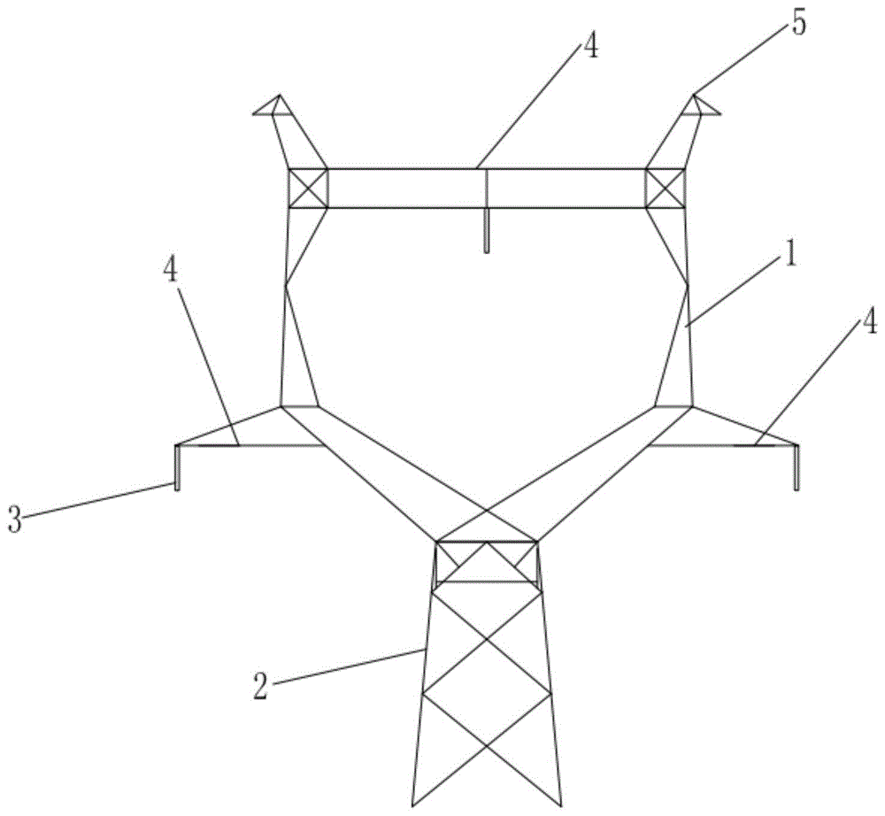 一种220kV输电线路单回路铁塔的制作方法