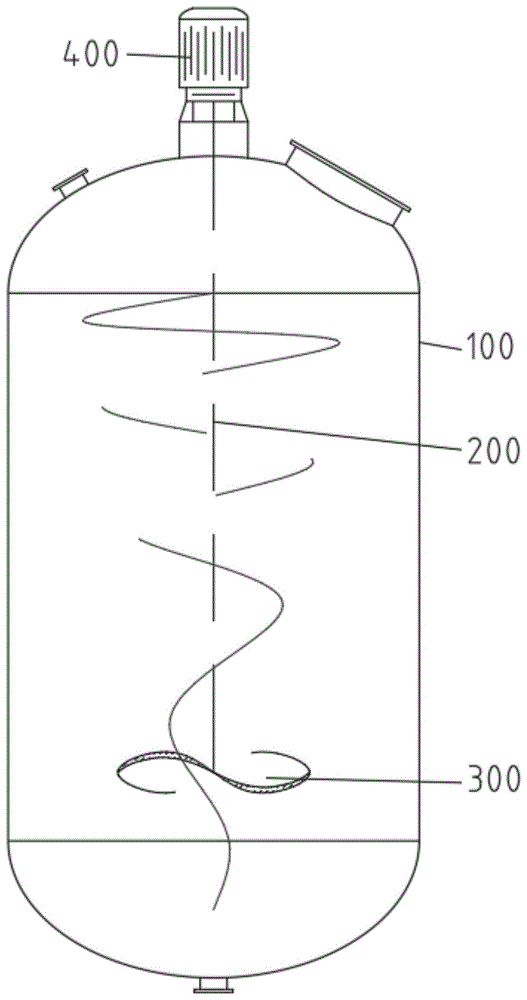 转晶釜搅拌器紊流结构的制作方法