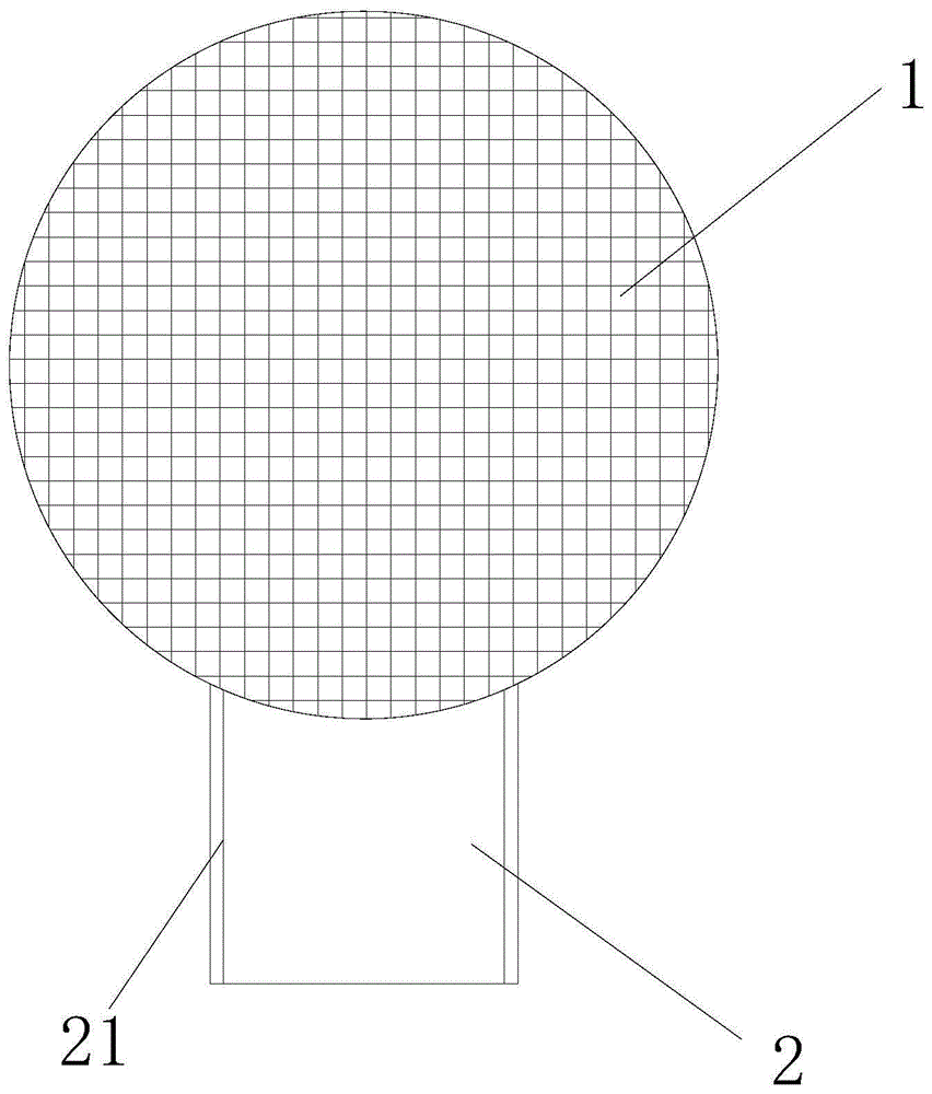 球形网状骨端关节面支撑体的制作方法