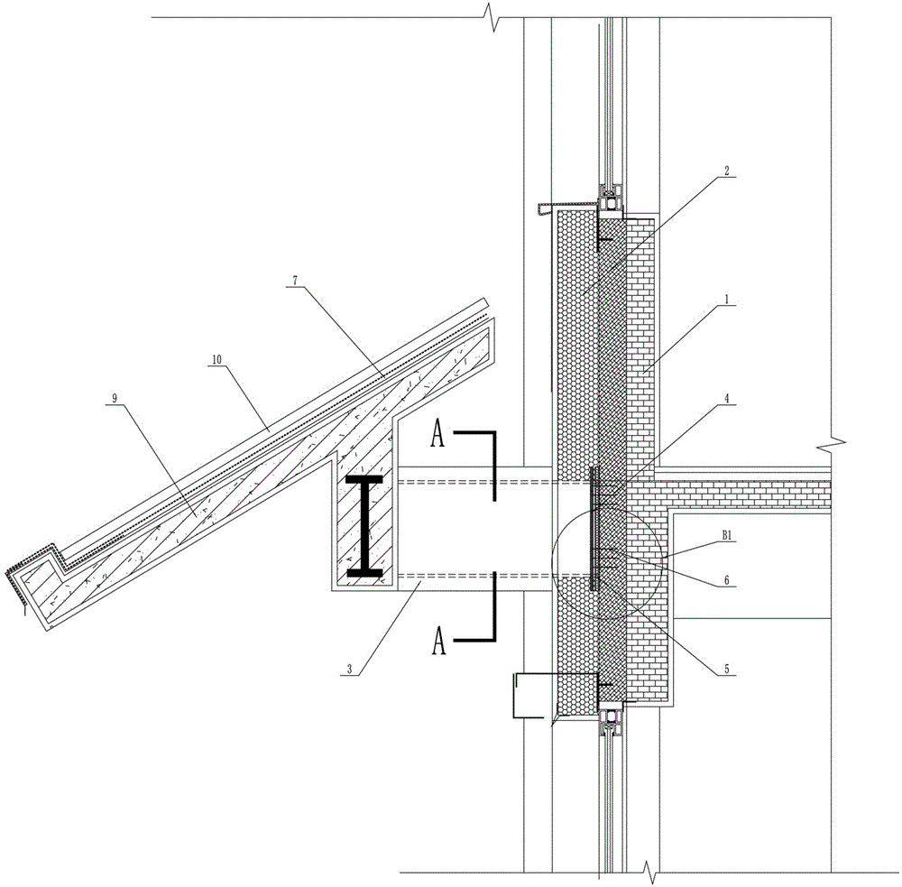 建筑悬挑构件的断热桥安装结构的制作方法