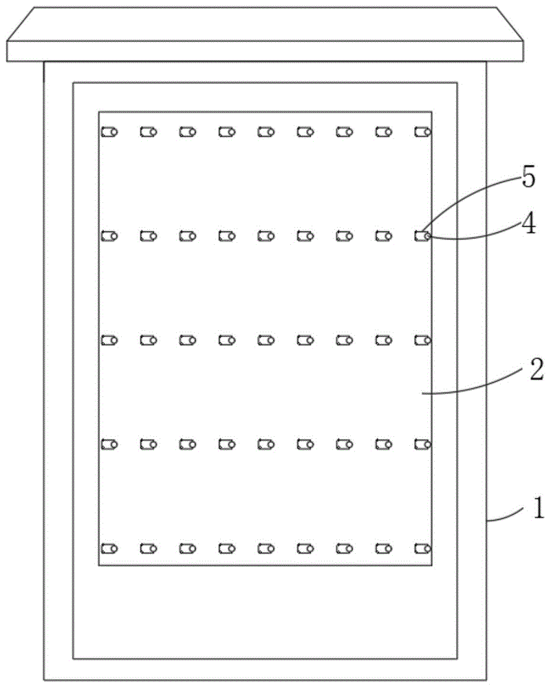 一种内部具有线路固定装置的配电柜的制作方法