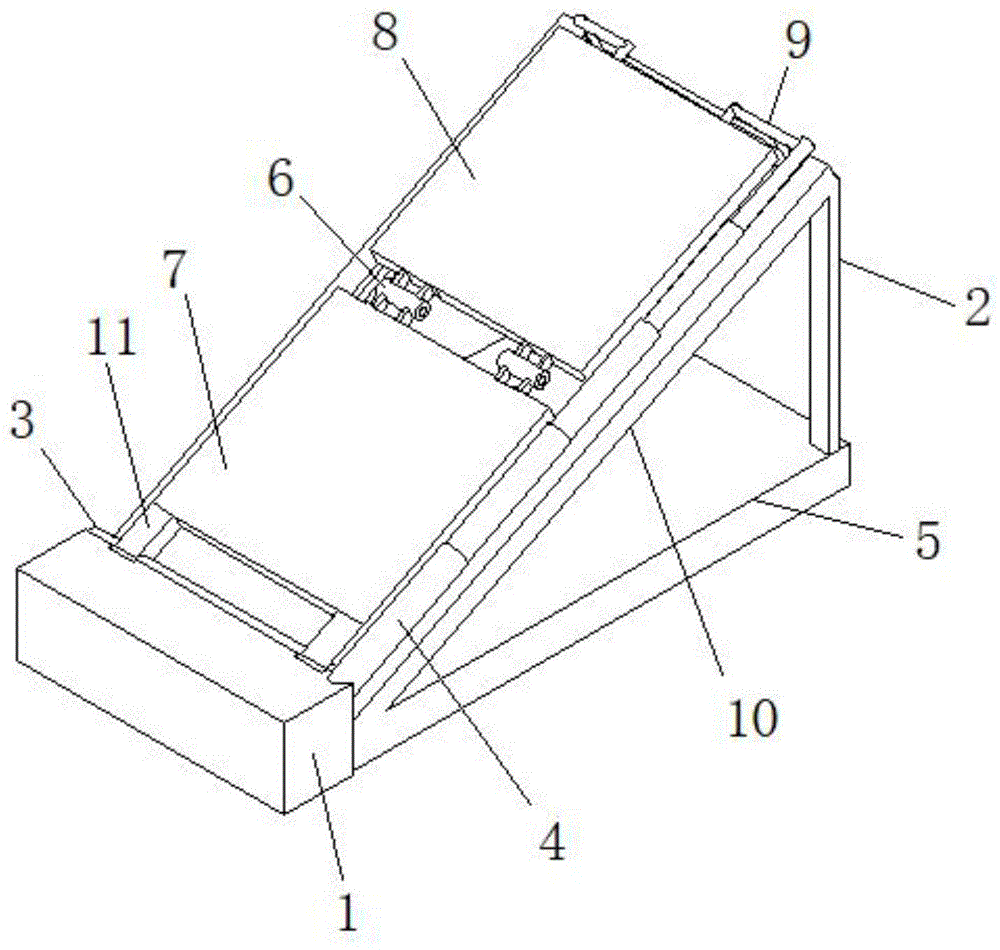 一种折叠式太阳能组件折叠系统的制作方法