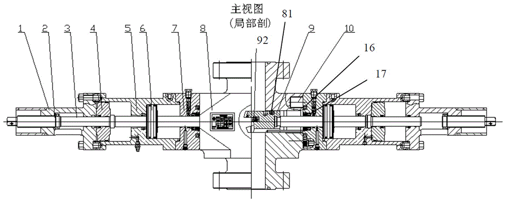 一体式助推液缸闸板防喷器的制作方法