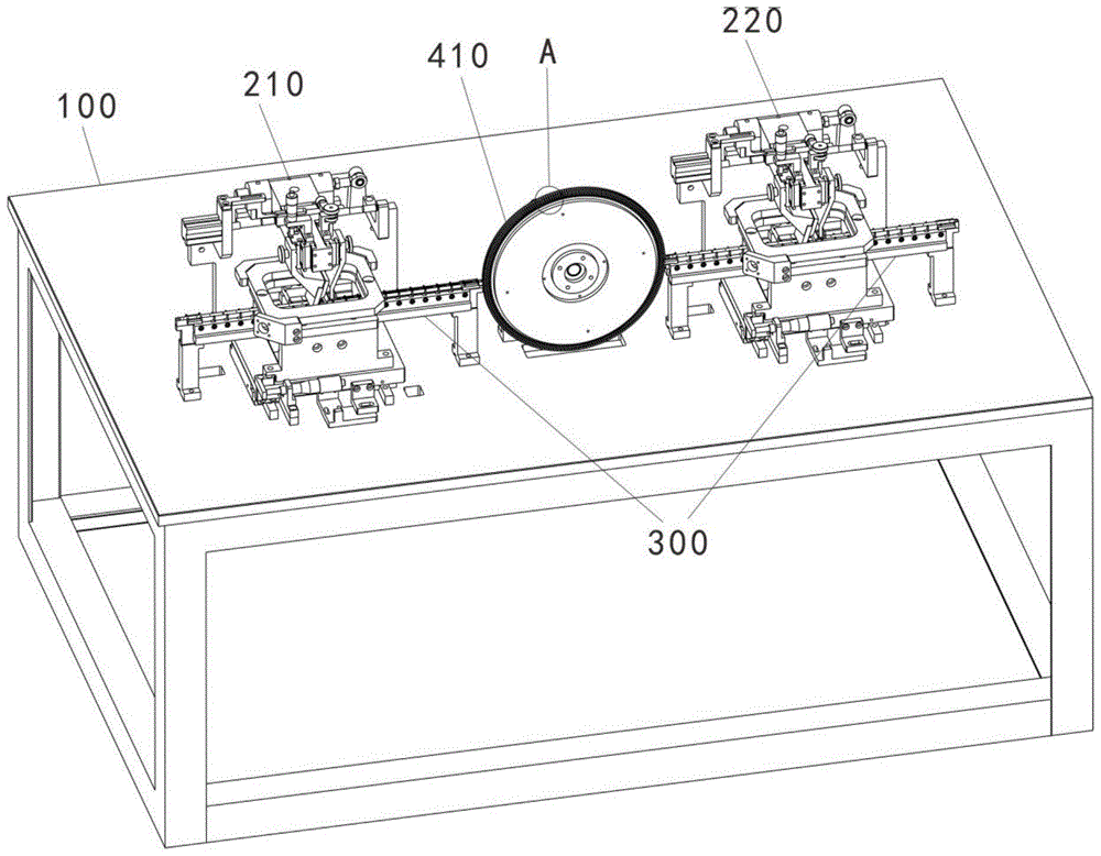 一种圆片型电子陶瓷元件片电极自动印刷机的制作方法