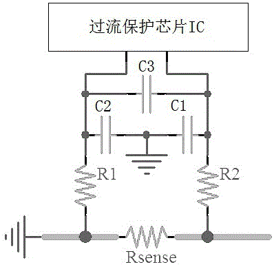 在电子电路中,经常需要对回路电流进行采样以便针对电流异常做出保护