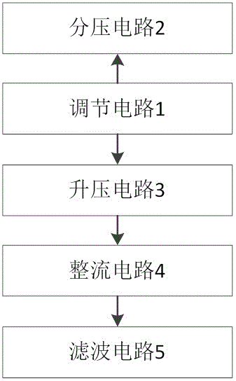 一种音箱的内置升压电路的制作方法