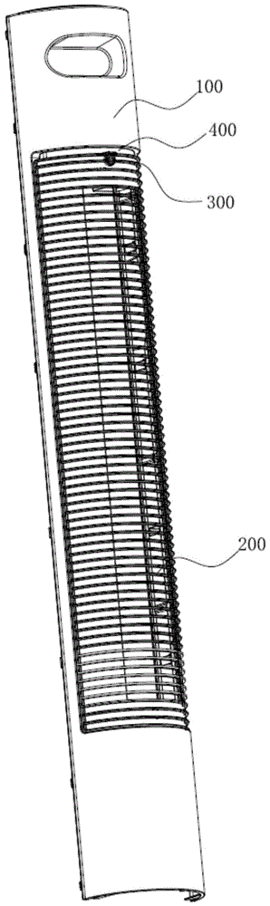 塔扇的后壳与后网组合结构及塔扇的制作方法