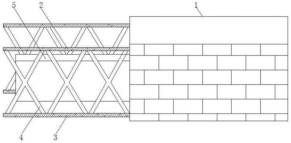 一种建筑砌块的连接结构的制作方法